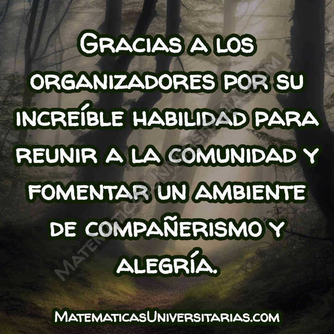 oraciones de agradecimiento a los organizadores de eventos sociales