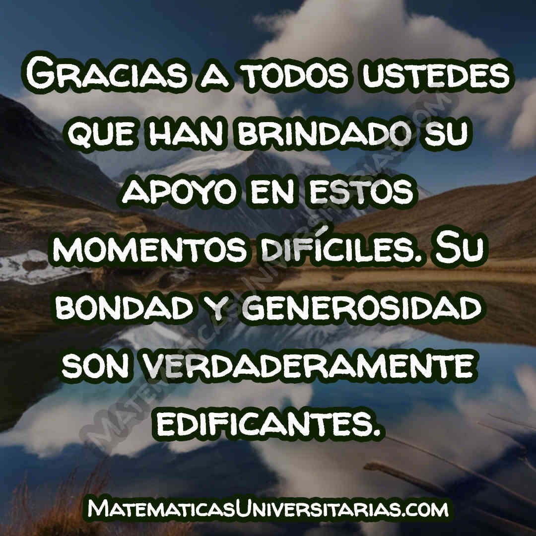 palabras de agradecimiento en momentos de crisis profundo